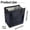Black*3, variant on ZMKIAG Insulated Cooler Bag, Reusable Grocery Bag for Food Delivery | Heavy Duty Large Bag, Collapsible Shopping Tote with Zippers, Foldable Camping Bag, Leak Proof