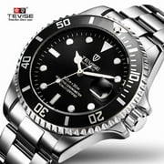 TEVISE Fashion Sport Waterproof Automatic Mechanical Watches Top Brand Luxury Calendar Luminous Male Clock Relogio