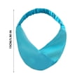 thumbnail image 3 of Fiudx Diadema de Seda, Suave y Cómoda, Estilo Retro Multicolor, Ideal En Uso Diario y La Oficina o En Ocasiones Especiales, Accesorio de Moda para Mujer, Disponible En 12 Colores., 3 of 7