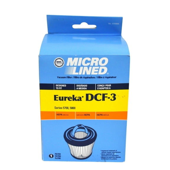 DVC Vacuum Dirt Cup Filter Designed To Fit Eureka Style DCF-3 Vacuums 470988
