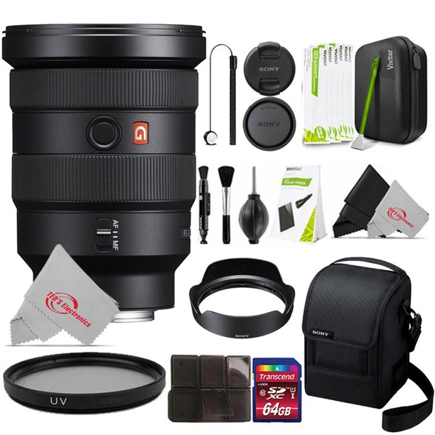 Sony Fe 16 35mm F 2 8 Gm Wide Angle Zoom Sel1635gm Full Frame Lens 64gb Accessory Kit Walmart Com Walmart Com