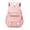 Pink, variant on Large Backpack for Travel College Work Cute Laptop Backpack Waterproof Lightweight Preppy Daypack Back to School(White,One Size)