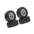 thumbnail image 1 of Freer RC Car Tires Spare Parts Assembly Crawler DIY Accessories Tires Rubber Model for MN 1:12, 1 of 9