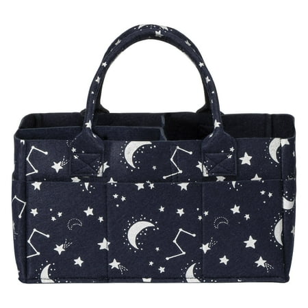 UPC: 0846216064265 | Sammy & Lou Portable Diaper Caddy Blue & White