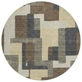 thumbnail image 2 of Addison Rugs Chantille Indoor/Outdoor Transitional Modern Chocolate Washable Round Rug, 8' x 8', 2 of 6