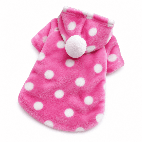ELORIAH Dog Sweater,Charming Dot Star Design Dog Clothes,Great for Any Winter Event Puppy Clothes,S
