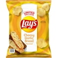 thumbnail image 3 of Lay's Potato Chips Cheesy Garlic Bread Flavored 15 Oz, 3 of 4