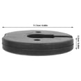 thumbnail image 2 of SKISUNO 1Pcs Base de Lampe Lestée Remplacement Fer 4.7x4.6x0.9in, 2 of 6
