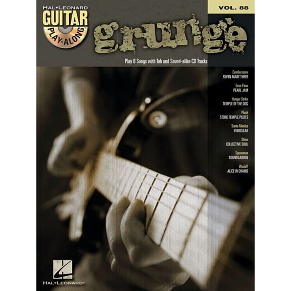 Grunge: Guitar Play-Along Volume 88