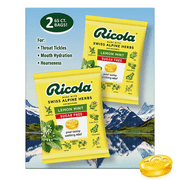 Ricola Sugar-Free Lemon Mint Herb Throat Drops, 130 ct.
