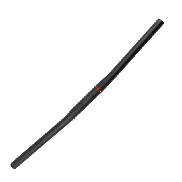 stanreset Light/Matte Full Horizontal Handlebar Mountain Bike Aluminum Alloy Bar Racing One-shaped Ultralight Straight Handle Matte Black