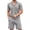 hgg414-Gray, variant on Yaoyar Mens Shirt and Shorts Set Fashion Summer 2 Piece Outfits Short Sleeve Casual Button Down Shirts Workout Set for Men