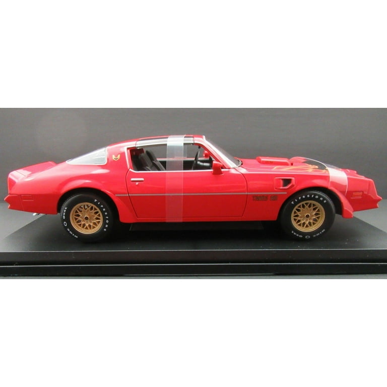 1977 Pontiac Firebird Trans Am Red 1:18 Metal Die Cast Maisto