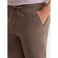 thumbnail image 4 of Athletic Works Men's and Big Men's Fusion Double Knit Shorts 8" Inseam, Sizes S-5XL, 4 of 5