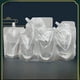 thumbnail image 5 of Bolsa de boca de succión autoportante transparente Bolsa de leche de soja para sopa de ciruelas Bolsa de medicina china Bolsa de bebidas de grado alimenticio para jugo de fruta Bolsa de cerveza para, 5 of 6