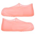 thumbnail image 2 of Rain Shoe Cover Silicone Rain Protectors Boots Waterproof Non‑Slip Overshoes PinkM, 2 of 8