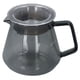 thumbnail image 1 of Cafetera gris galvanizada, cafetera manual de vidrio de borosilicato alto para cocina doméstica, 300ml, 1 of 14