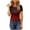 Burgundy, variant on Fesfesfes Women Shirts And Blouses Women Summer Sexy Print Regular Round Neck Short Sleeve Women Short Sleeves Top Gym Tops for Women 12(XXL)