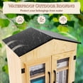 thumbnail image 3 of Outdoor Library Book Box, Multipurpose Little Library Box Outdoor, for Neighborhoods Community and Schools Sharing Books, Newspapers, Flyers, Food and Drug, 3 of 7