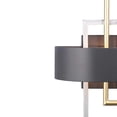 thumbnail image 2 of Progress Lighting Adagio Collection Applique Murale Moderne Noire 2 Lumières, 2 of 4