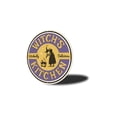 thumbnail image 4 of Wickedly Delicious Kitchen Halloween Decor, Holiday Aluminum Metal Decor Sign - 12" Round, 4 of 4