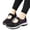Black, variant on Women's Orthopedic Shoes Breathable Casual for Walking Everyday Comfortable Slip Durable Flat Sneakers with Hook Loop Closure Walking Nursing Mary Janes Sneaker Red 7 Wide
