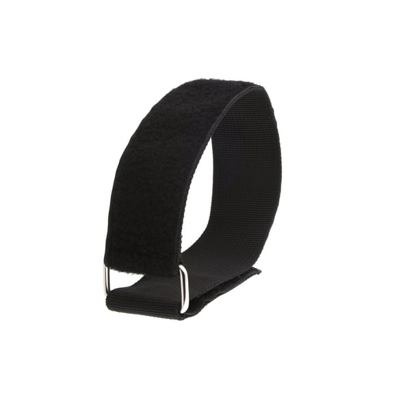 Secure Cable Ties 18 x 2 Inch Heavy Duty Black Cinch Strap - 5 Pack