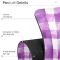 thumbnail image 4 of Yayeee Faucet Mat for Kitchen Sink 30" Diatomite Long Splash Guard Pad, Purple and White Pattern, 4 of 7