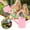 🔥 Pink_Hot#17461, variant on Wrought Iron Long Spout Watering Can | 600ML Capacity | Durable Ergonomic Handle | Precise Pouring | Indoor Outdoor Garden Plant Hydration Tool | 1 Piece | Heavy Duty Plant Irrigation Kettle