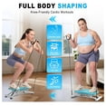 thumbnail image 2 of Ski Balance Board with LCD Display, 300LB Capacity - Rocking Stepper for Indoor Cardio & Balance Training, Home Workout Equipment for Adults, 2 of 7
