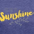 thumbnail image 3 of CafePress - You Are My Sunshine Women's Deluxe T Shirt - Womens Tri-blend T-Shirt, 3 of 4