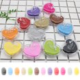 thumbnail image 3 of Mistaha Colorful Mini Heart-Shaped Candy-colored Ink Pads Rubber Stamps Ink Pad DIY Stamp Pad Purple, 3 of 6