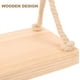 thumbnail image 2 of ColoMX Accesorio de columpio de madera, accesorio delicado para fotografía de bebé, columpio decorativo para sesión de fotos, 2 of 7