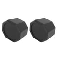 thumbnail image 1 of Tennis Racket Butt Cap, Black Tennis Racquet Silicone Back Covers Long Service Life  for Gymnasium, 1 of 7