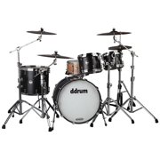 ddrum USA Maple 4-Piece Shell Pack - Satin Black