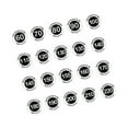 thumbnail image 4 of Almencla 20Pcs Golf Marker Tool Adult Lightweight Wear Resistant Golf Distance Marker white, 4 of 8