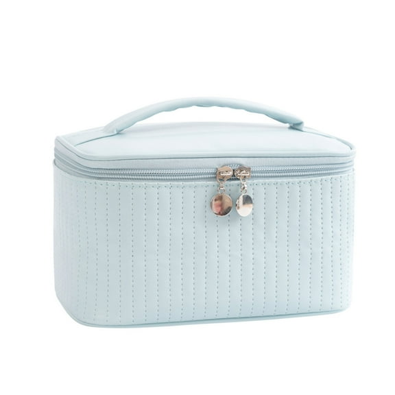 Large Capacity Travel Cosmetic Bag Multifunction PU Makeup Bags Portable Toiletry for Women Girls