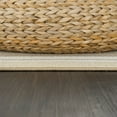 thumbnail image 6 of Beverly Rug Indoor Bordered Area Rugs, Non Slip Rubber Backing Modern Living Room Area Rug, Beige, 2'x3', 6 of 8