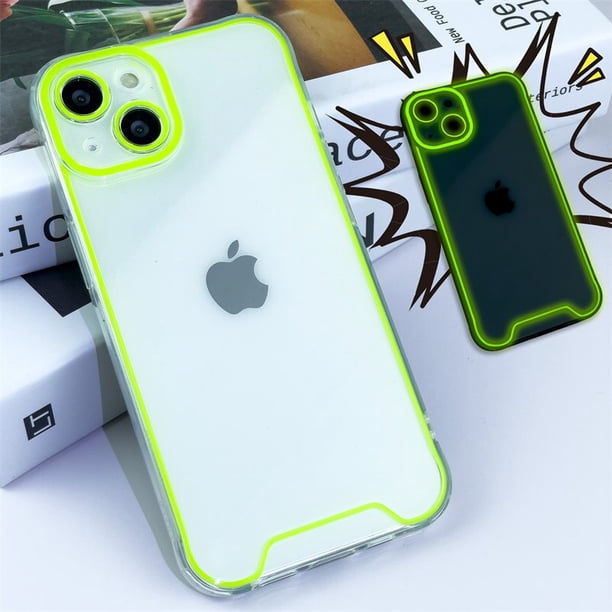 Funda de silicona suave con luz nocturna para IPhone 14Plus 13 12 11 Pro Max XS XR X 14Pro 13Pro 14Plus, funda trasera para IPhone 14 13For iPhone 12Pro Max Gao Jinjia LED