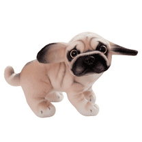 Lifelike Dog Stuffed Animal Plush -6.7 '' Fluffy Mini Stuffed Puppy Plush Toy