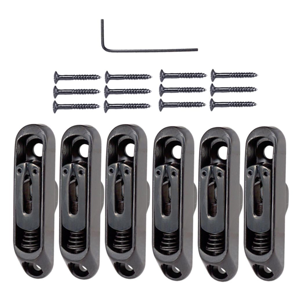 38pcs Individual Electric Guitar Bridge Tailpiece Screws Wrench