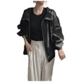 thumbnail image 2 of LOVZFMLL Vestes pour Femmes Chemise Ample Polyvalente Protection Solaire, 2 of 9