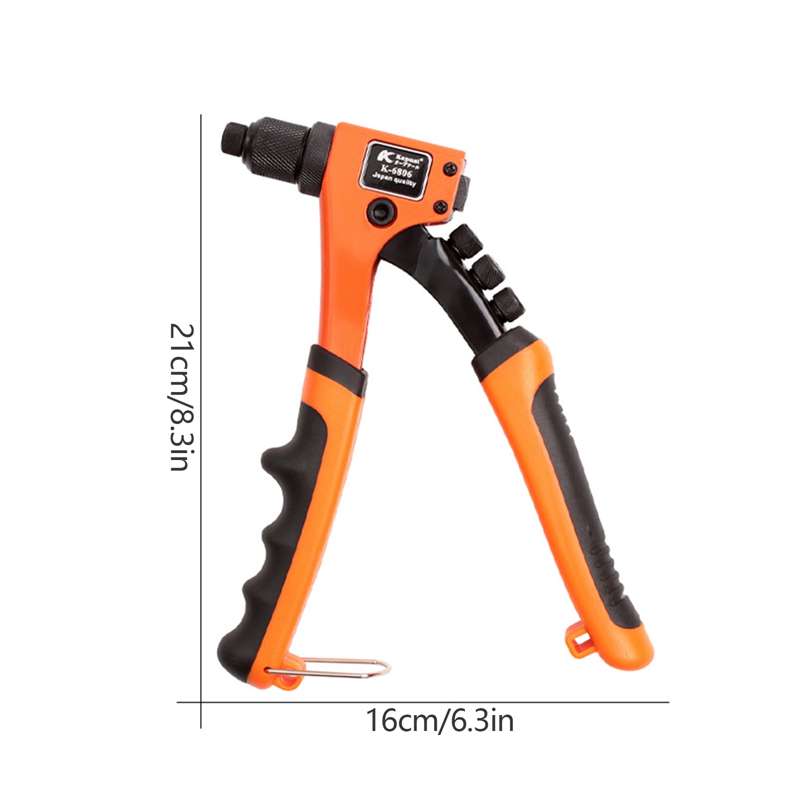 XISAOK Heavy Duty Single Hand Riveter Manual Rivet Gun Rivet Machine Easy to Use