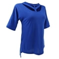 thumbnail image 1 of con Choker Cuello de Loose para Mujeres SG Colco Top de las mujeres, 1 of 8