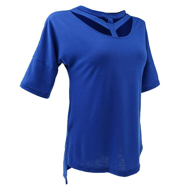 con Choker Cuello de Loose para Mujeres SG Colco Top de las mujeres
