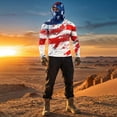 thumbnail image 5 of Mens Sun Shirt Upf 50+ Quick Dry Long Sleeve Hoodies Outdoor Hiking Swimming Fishing, 5 of 9