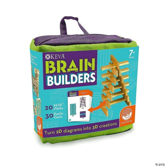MindWare KEVA Brain Builders, STEM Building Toys, Ages 7 & up