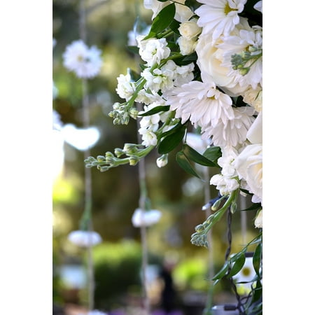 Laminated Poster Wedding Decorations Hanging Flowers