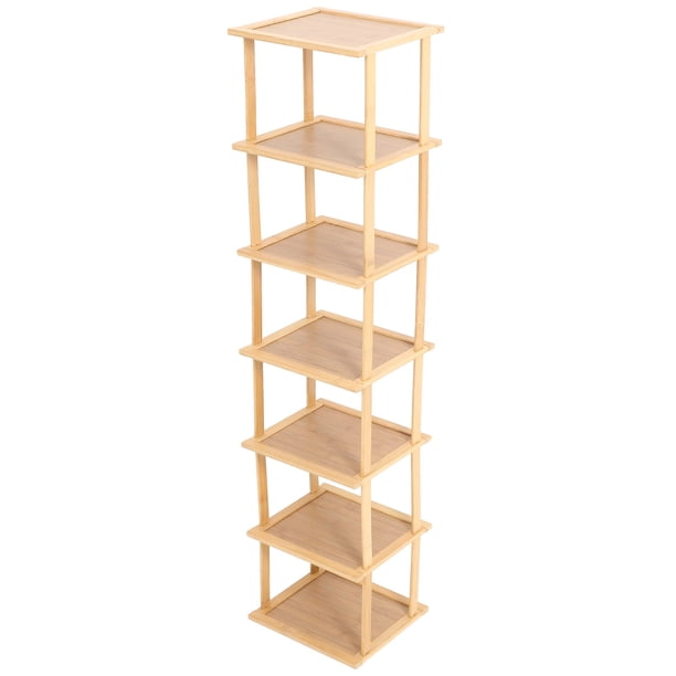 1 juego de zapatero organizador de zapatos para entrada, soporte de almacenamiento de zapatos, estante multifuncional (7 capas)