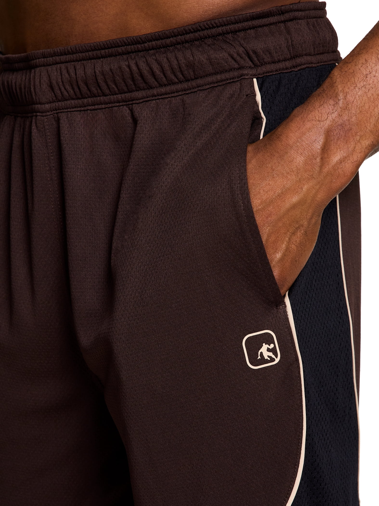 AND1 Men's and Big Men's Active Enforcer Short, 10" Inseam, up to Size 5XL